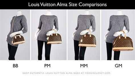 lv alma bag mini|Louis Vuitton alma gm size.